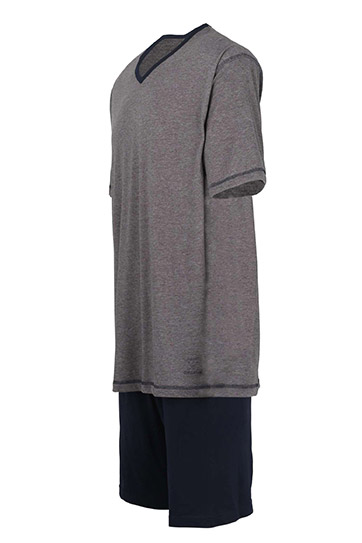 Homewear, Pijama M. Corta, 107962, GRIS MEDIO