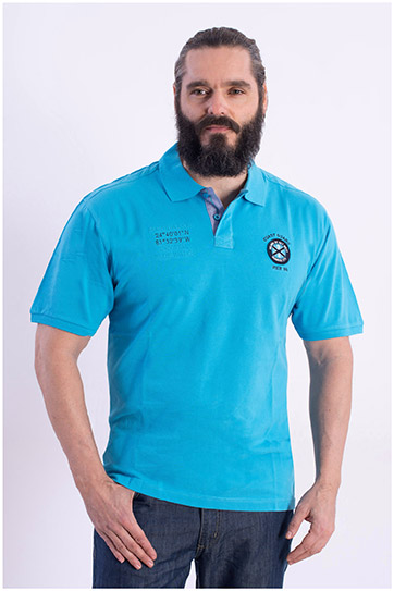 Sport, Polos M. Corta, 108359, TURQUESA