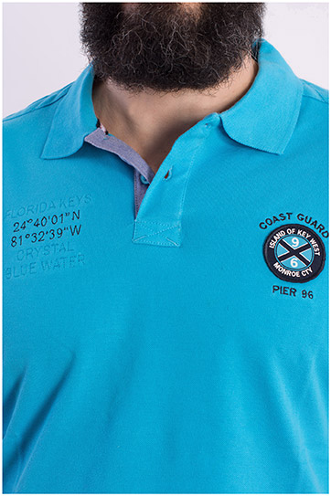 Sport, Polos M. Corta, 108359, TURQUESA