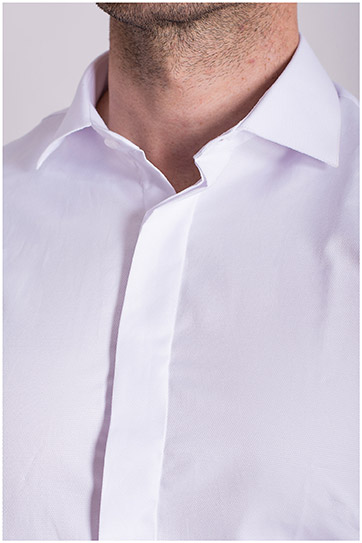 Camisas, Vestir Manga Larga, 108437, BLANCO