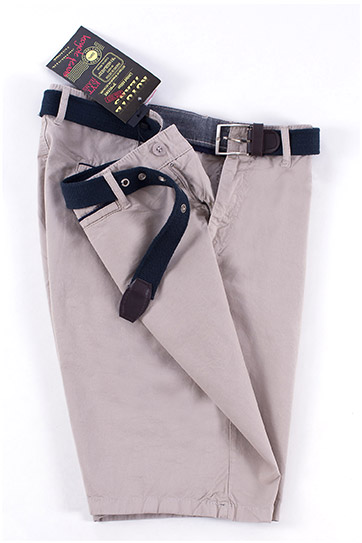 Pantalones, Bermudas, 108473, PIEDRA