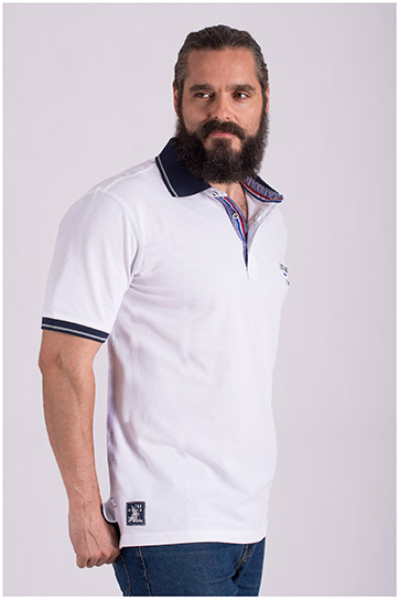 Sport, Polos M. Corta, 108509, BLANCO