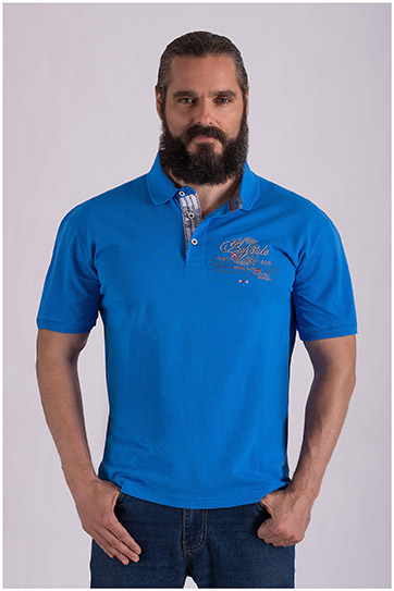 Sport, Polos M. Corta, 108521, COBALTO