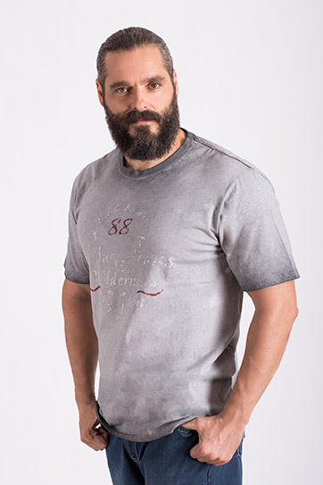 Sport, Camisetas M. Corta, 108567, PIEDRA