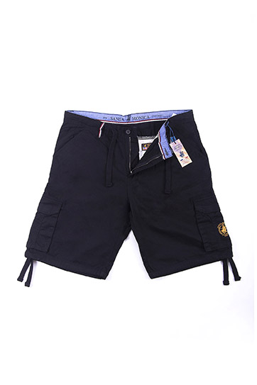 Pantalones, Bermudas, 108586, NEGRO