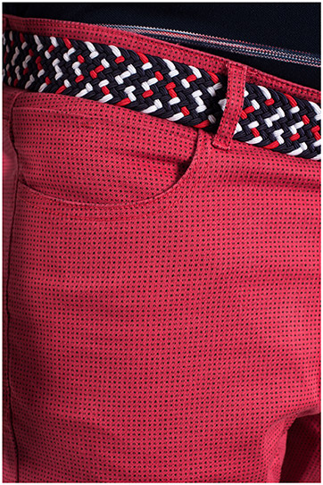 Pantalones, Bermudas, 109065, ROJO