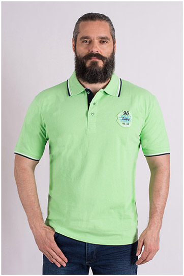 Sport, Polos M. Corta, 109201, VERDE