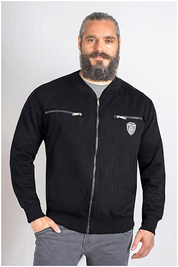 Sport, Chaquetas y Sudaderas, 109246, NEGRO