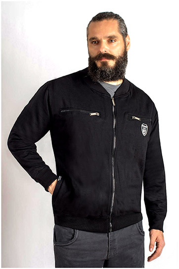 Sport, Chaquetas y Sudaderas, 109246, NEGRO