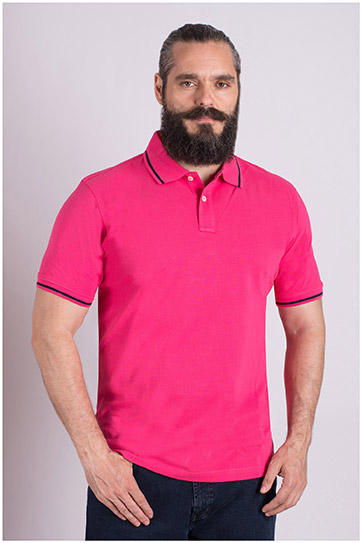 Sport, Polos M. Corta, 109269, FUCSIA