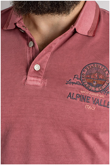 Sport, Polos M. Larga, 109375, GRANATE