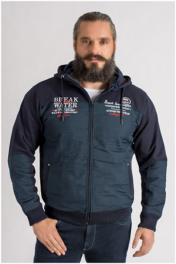 Sport, Chaquetas y Sudaderas, 109390, MARINO