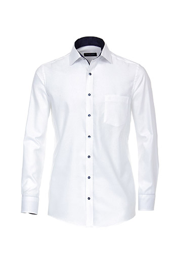 Camisas, Vestir Manga Larga, 109769, BLANCO