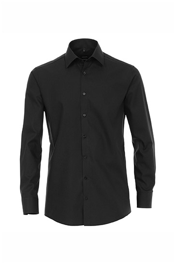 Camisas, Vestir Manga Larga, 109771, NEGRO