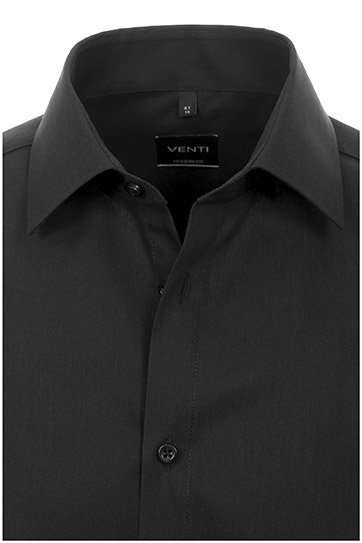 Camisas, Vestir Manga Larga, 109771, NEGRO