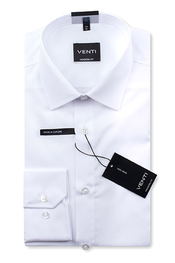 Camisas, Vestir Manga Larga, 109771, BLANCO