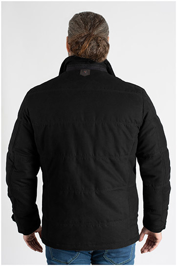 Abrigo, Chaquetones y Piel, 109782, NEGRO