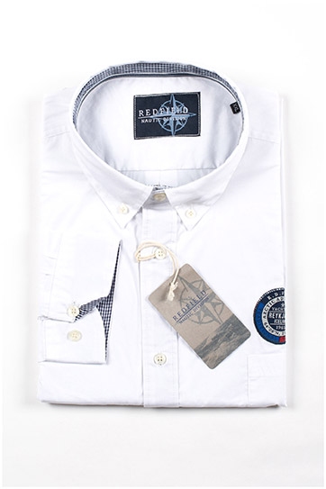 Camisas, Sport Manga Larga, 109796, BLANCO