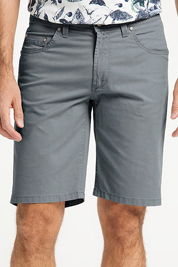 Pantalones, Bermudas, 110322, PIEDRA