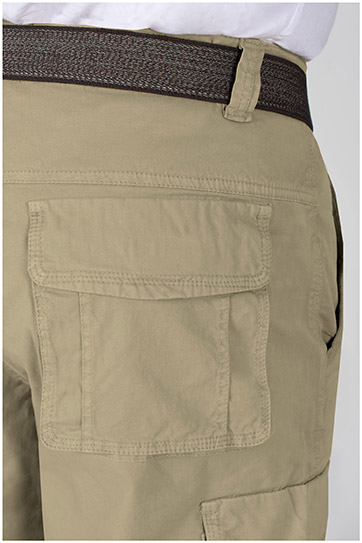 Pantalones, Bermudas, 110356, PIEDRA