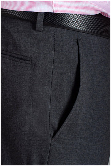 Pantalones, Vestir, 110359, GRIS MEDIO