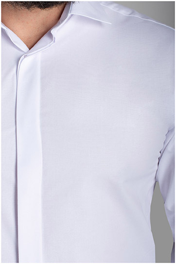 Camisas, Vestir Manga Larga, 110453, BLANCO