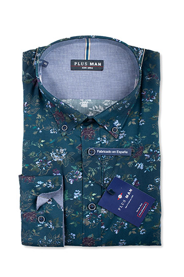 Camisas, Sport Manga Larga, 110481, MARINO