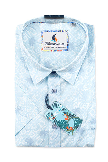 Camisas, Sport Manga Corta, 110575, AZUL