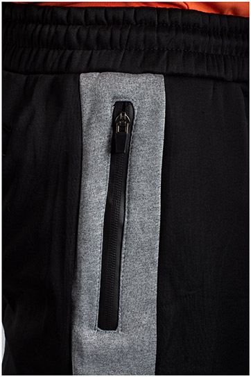 Pantalones, Chandal, 110586, NEGRO