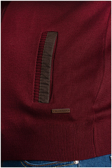 Punto, Chaquetas, 110618, GRANATE