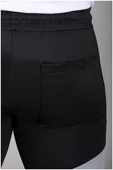 Pantalones, Bermudas, 110730, NEGRO