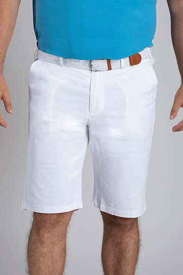 Pantalones, Bermudas, 110733, BLANCO