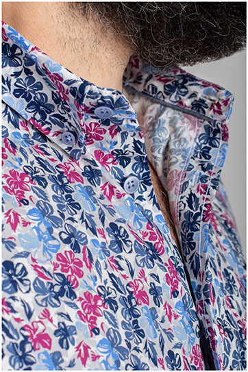 Camisas, Sport Manga Corta, 110858, MARINO