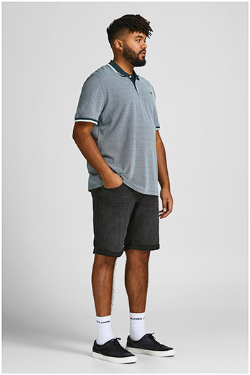 Pantalones, Bermudas, 110988, NEGRO