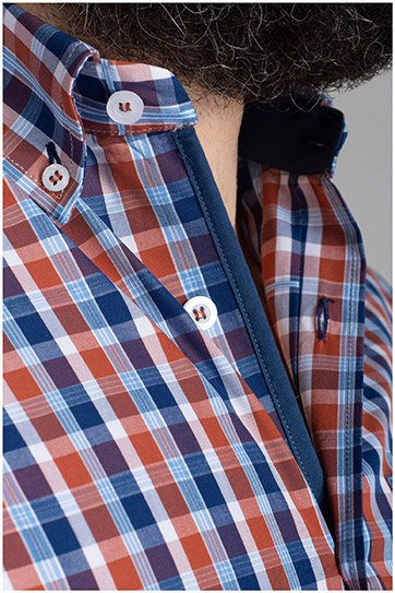 Camisas, Sport Manga Larga, 111013, GRANATE