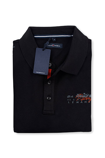 Sport, Polos M. Larga, 111018, NEGRO