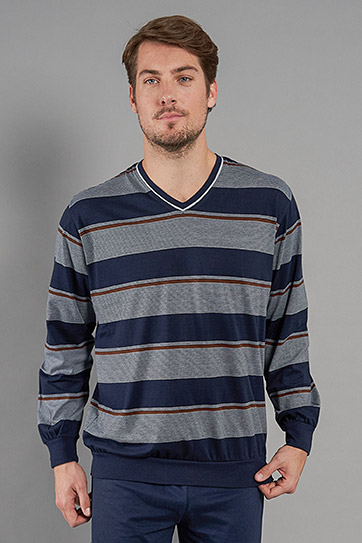 Homewear, Pijama M. Larga, 111060, MARINO