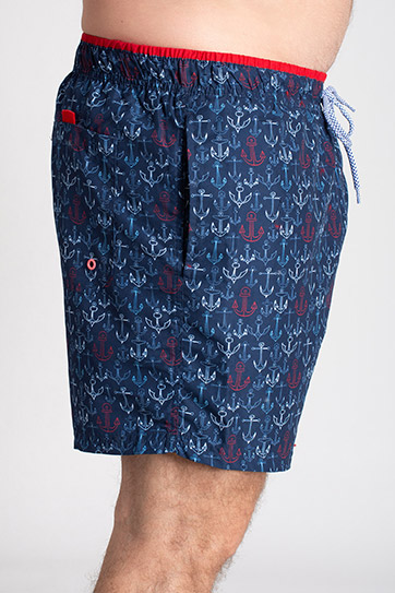 Pantalones, Bañadores, 111435, MARINO