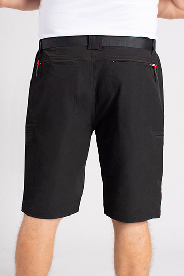 Pantalones, Bermudas, 111492, NEGRO