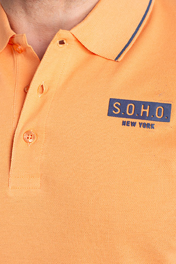 Sport, Polos M. Corta, 111617, NARANJA