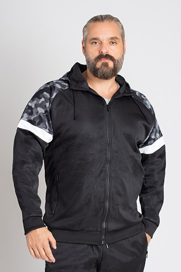 Sport, Chaquetas y Sudaderas, 111772, NEGRO