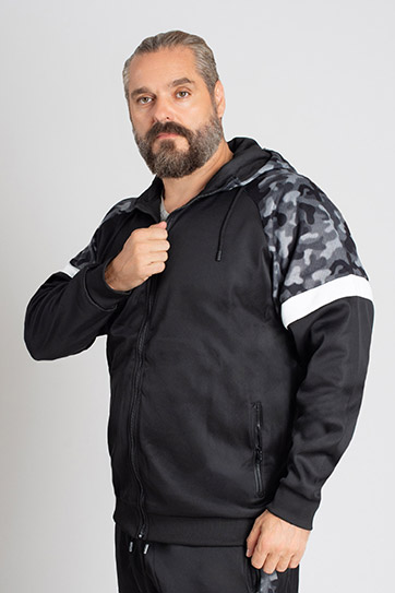 Sport, Chaquetas y Sudaderas, 111772, NEGRO