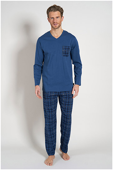 Homewear, Pijama M. Larga, 111892, MARINO