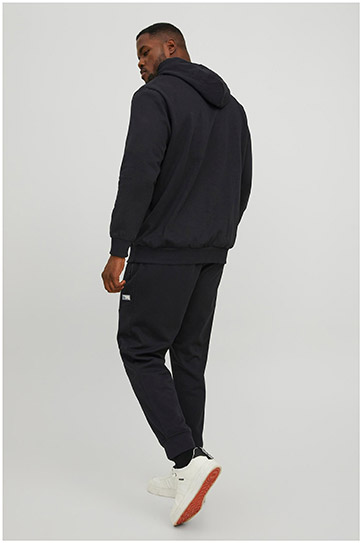 Pantalones, Chandal, 111904, NEGRO