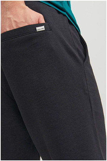 Pantalones, Bermudas, 111915, NEGRO