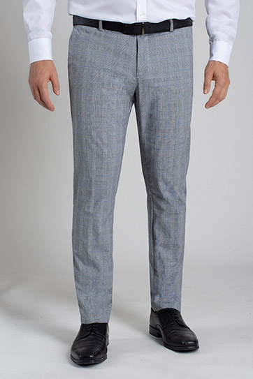 Pantalones, Vestir, 112001, GRIS MEDIO