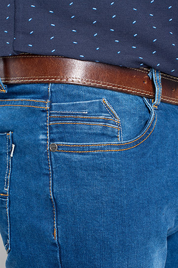 Pantalones, Vaqueros, 112063, INDIGO