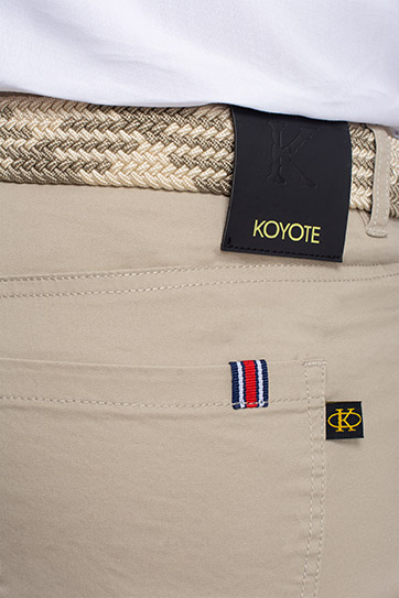 Pantalones, Bermudas, 112066, BEIGE