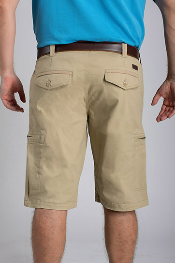 Pantalones, Bermudas, 112072, BEIGE