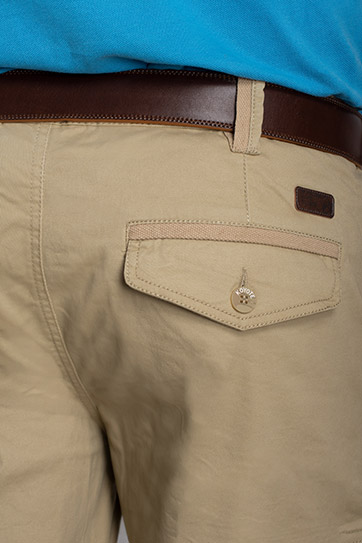 Pantalones, Bermudas, 112072, BEIGE